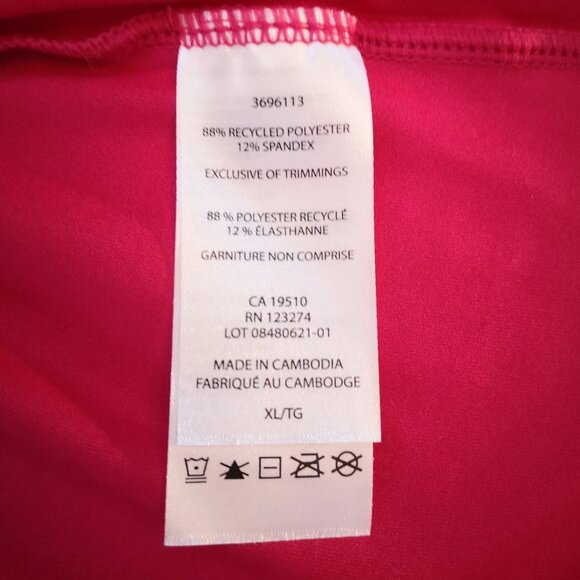 Lole Ladies Size XL Pink Short Sleeves Straight Loose Fit T-shirt - Picture 6 of 11